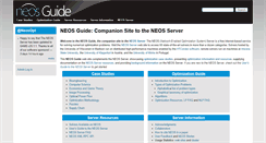 Desktop Screenshot of neos-guide.org